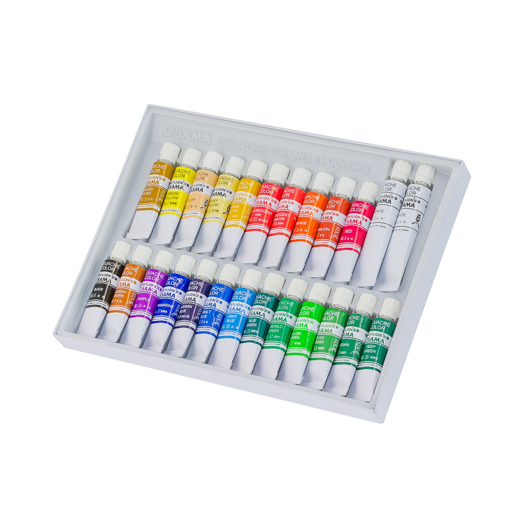 GOUACHE SIMBALION GC-24 ESTUCHE DE 24 COLORES 