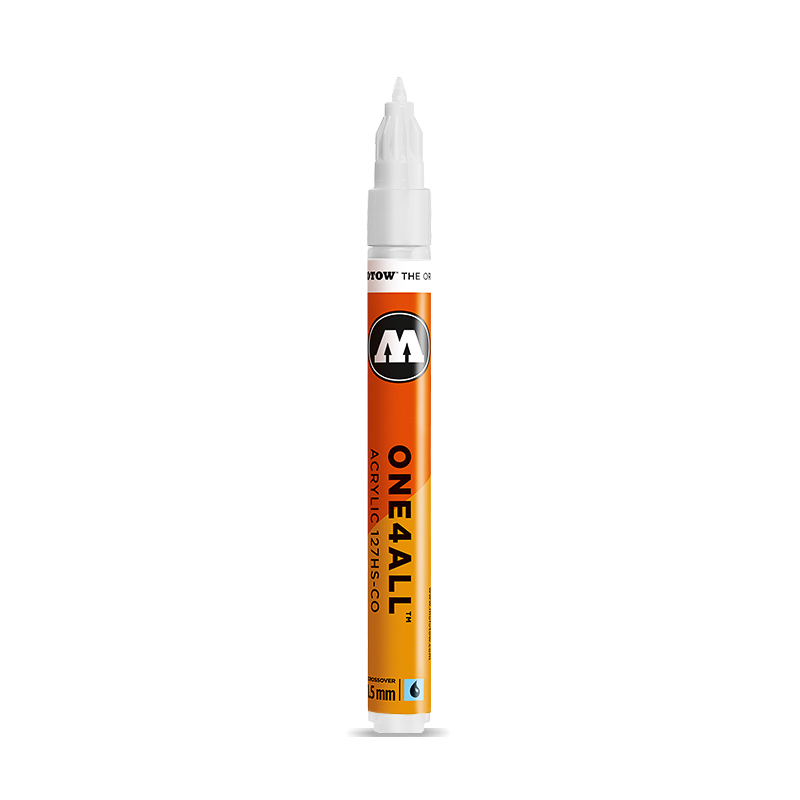 MARCADOR MOLOTOW ONE4ALL 1.5MM 160 SIGNAL WHITE