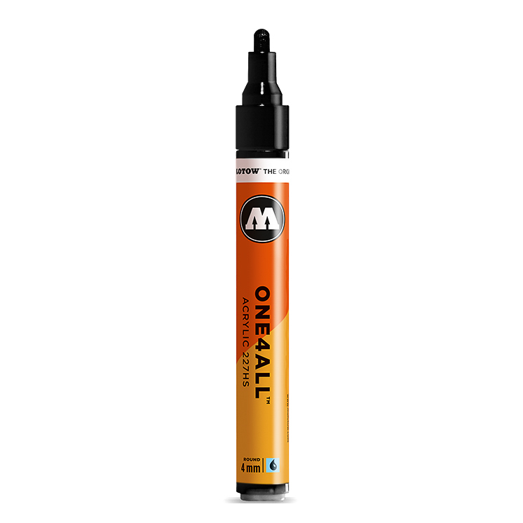 MARCADOR MOLOTOW ONE4ALL 4MM 180 SIGNAL BLACK