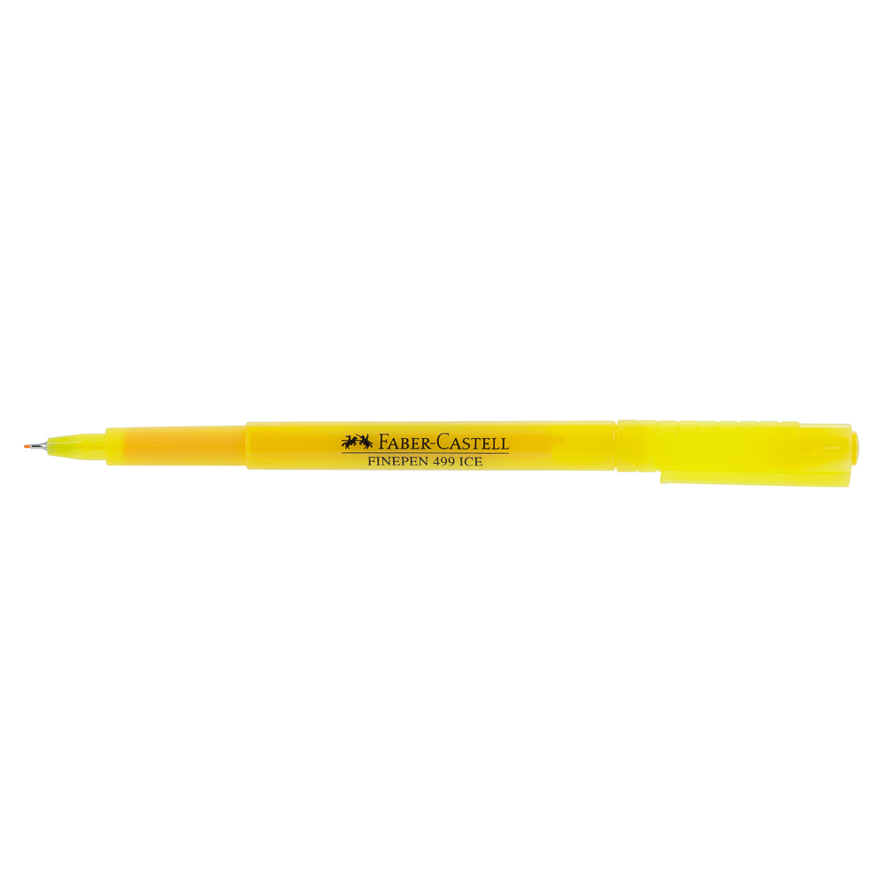 MARCADOR PUNTO RAPIDOGRAFO FABER CASTELL 499 AMARILLO (12X120)