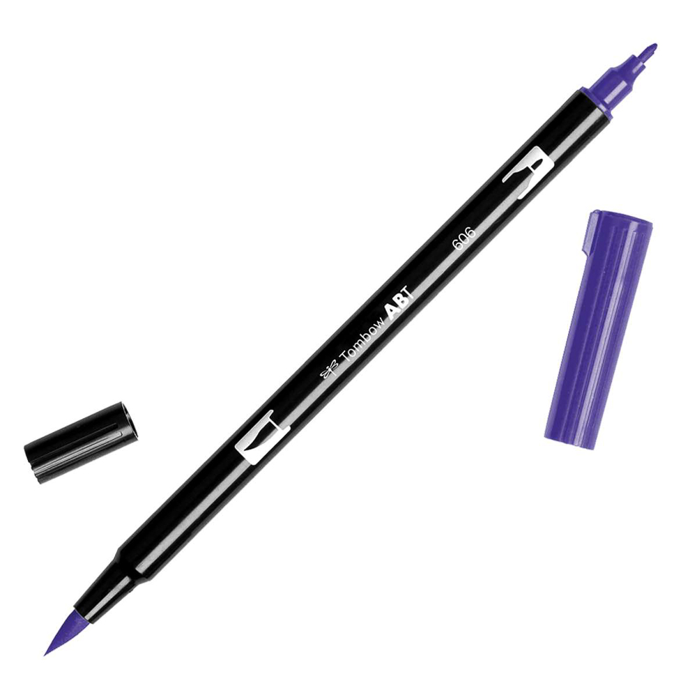 MARCADOR TOMBOW PINCEL-FINO 606 VIOLETA