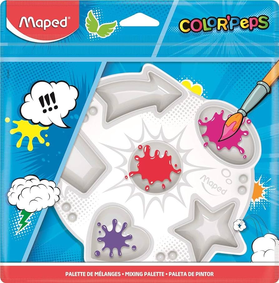 PALETA MAPED 811410 COLOR PEPS PARA MEZCLAR COLORES BLANCO