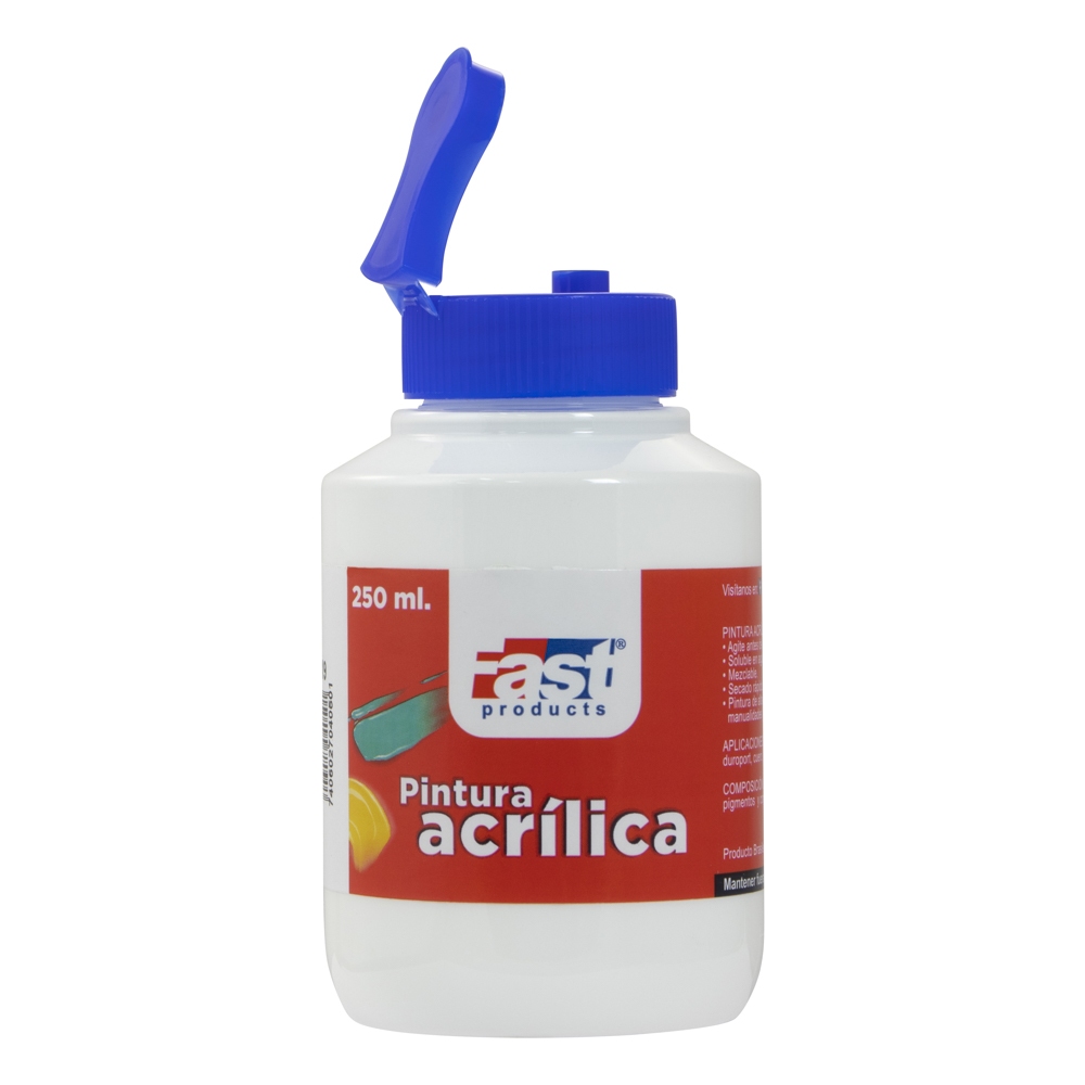 PINTURA ACRILICA FAST 250 ML 519 BLANCO