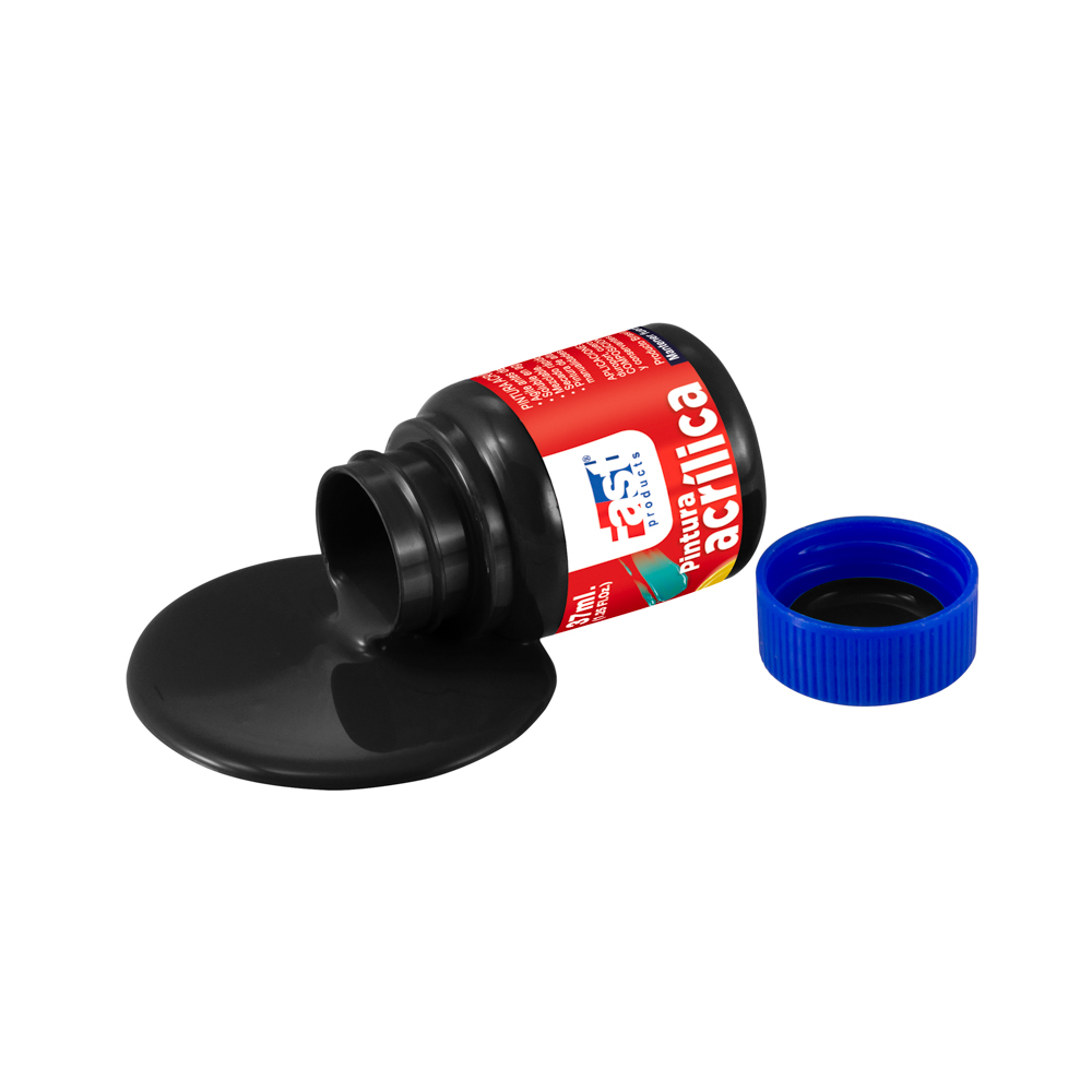 PINTURA ACRILICA FAST 37 ML 520 NEGRO