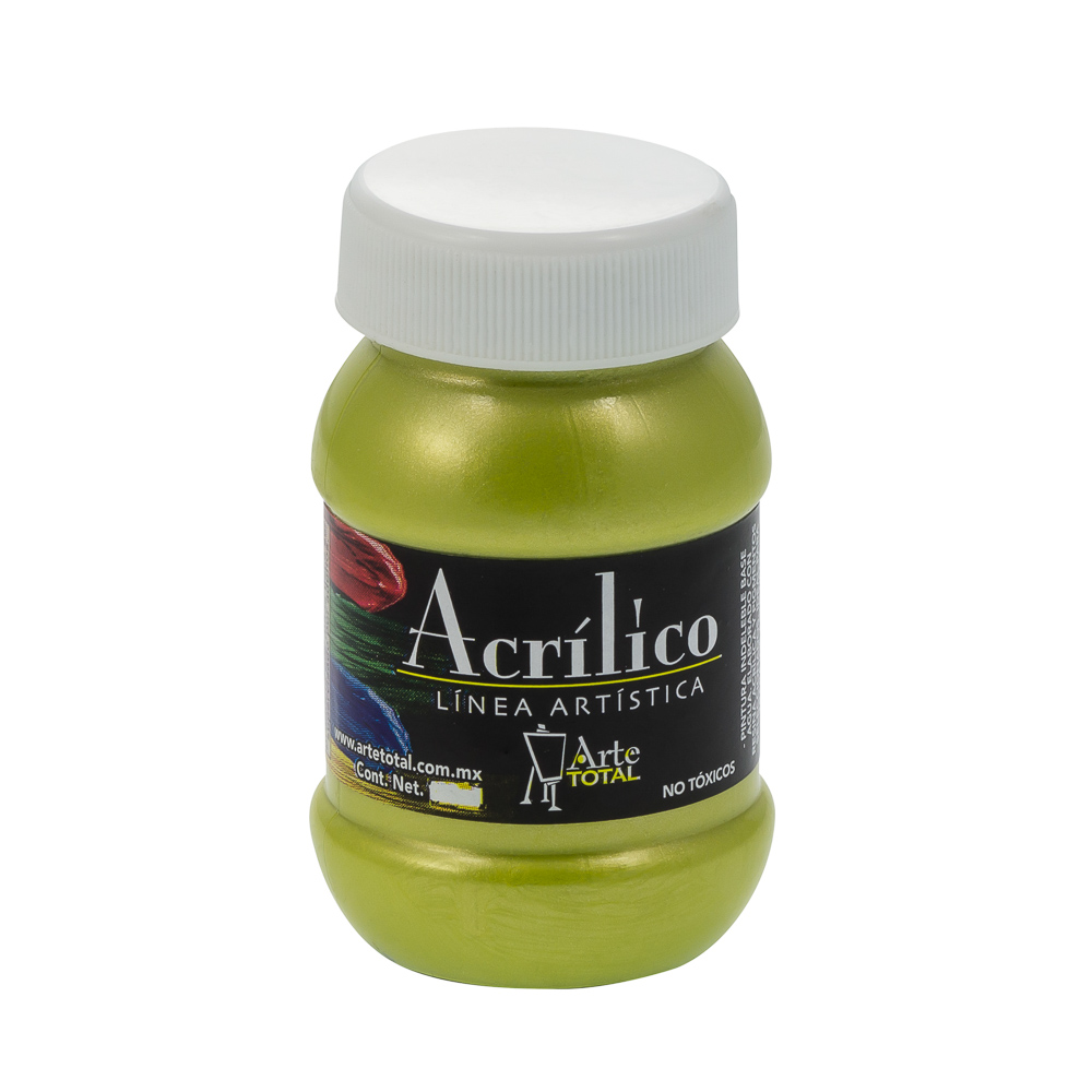 PINTURA ACRILICA CREATEX METALICA 100 ML AMARILLO LIMON