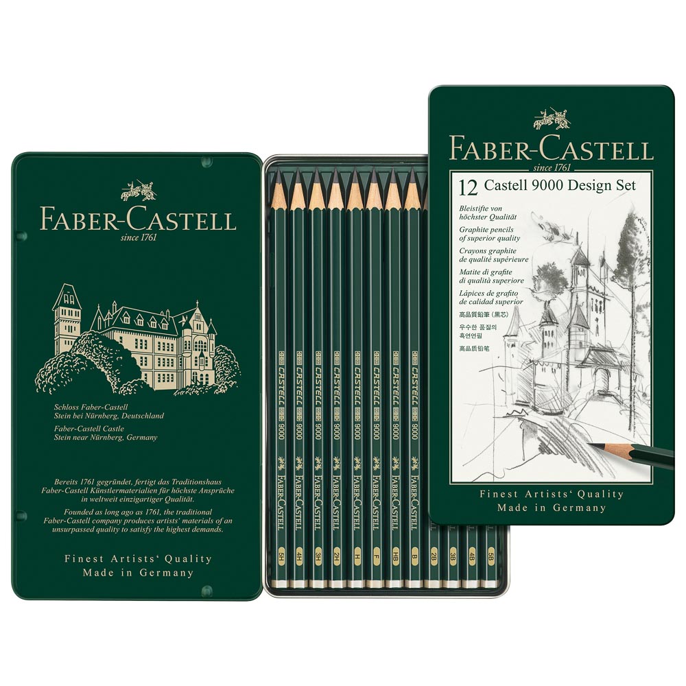 SET DE LAPIZ DE DIBUJO FABER CASTELL 119064