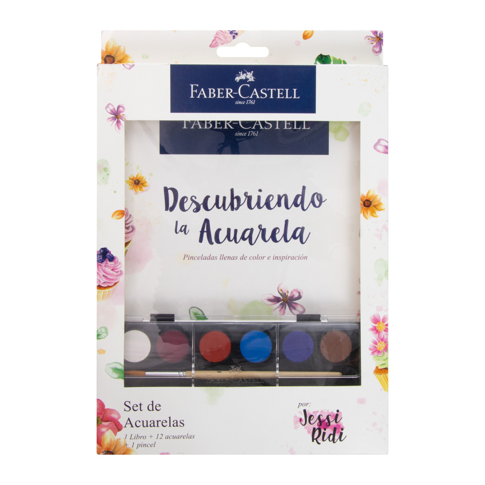 SET FABER CASTELL 576914 DESCUBRIENDO LA ACUARELA