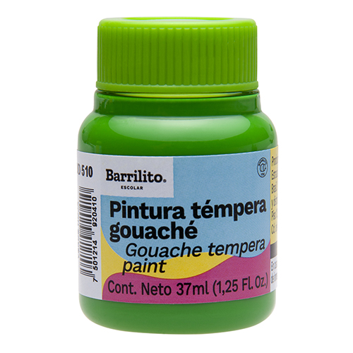 TEMPERA BARRILITO GOUACHE 507 37 ML VERDE HOJA