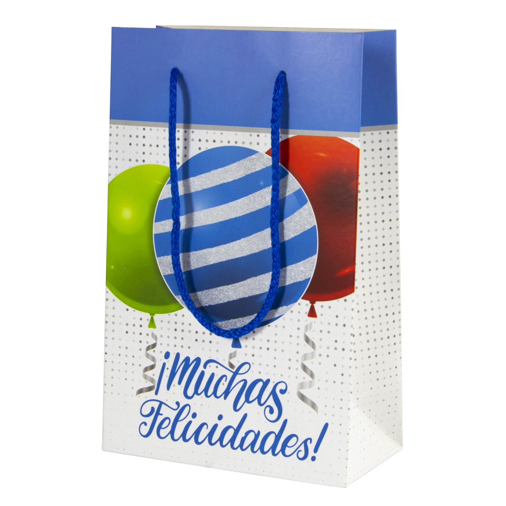 BOLSA DE REGALO GRANMARK 847-5525 PEQ FELIZ CUMPLEAÑOS