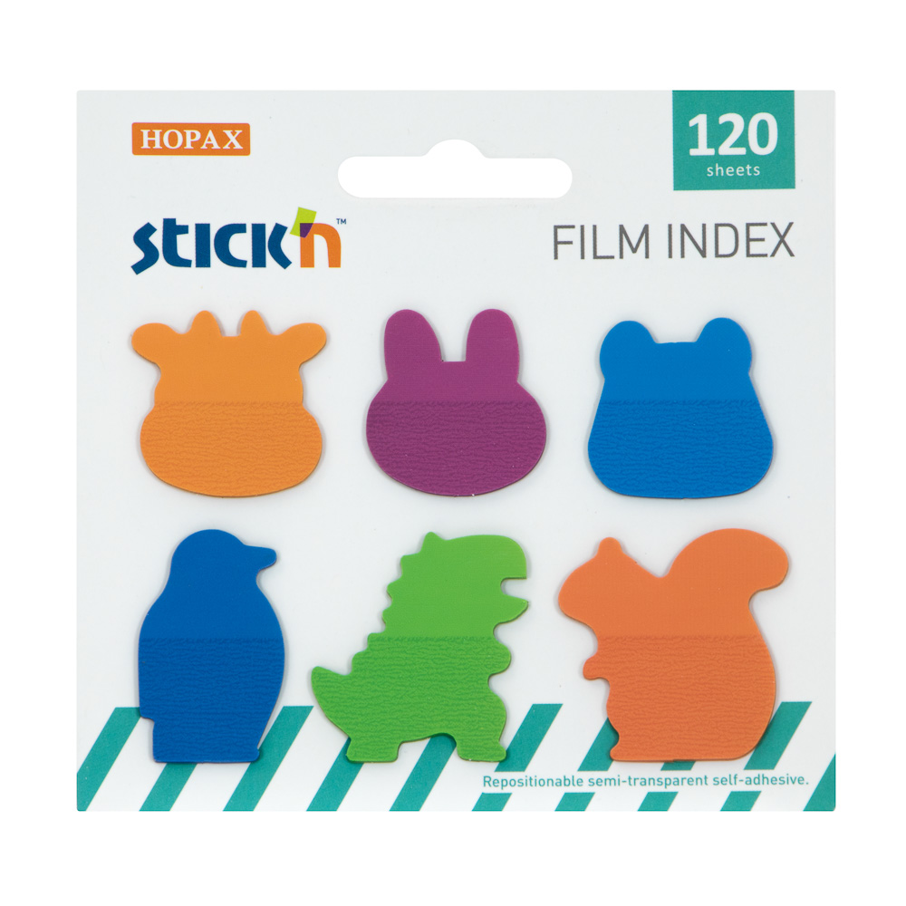 BANDERITAS STICKN 21765 ANIMALES