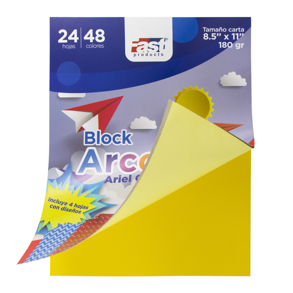 BLOCK ARIEL COVER FAST 24H ECO CARTA (50)