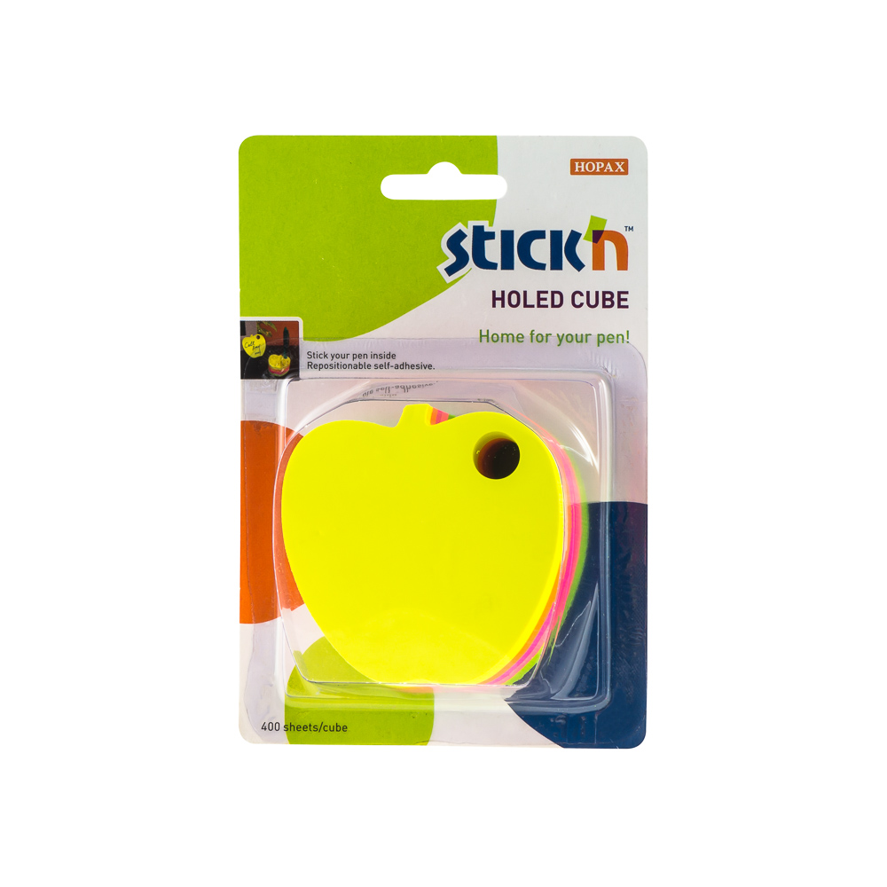 BLOCK STICKN 21263 FIGURA MANZANA 400 H. NEON