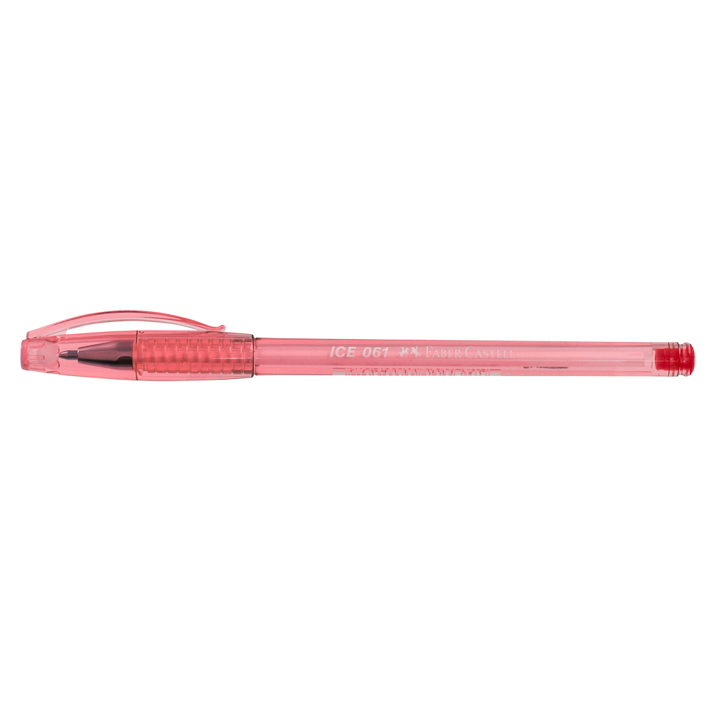 BOLIGRAFO FABER CASTELL ICE 61-F PUNTO FINO ROJO