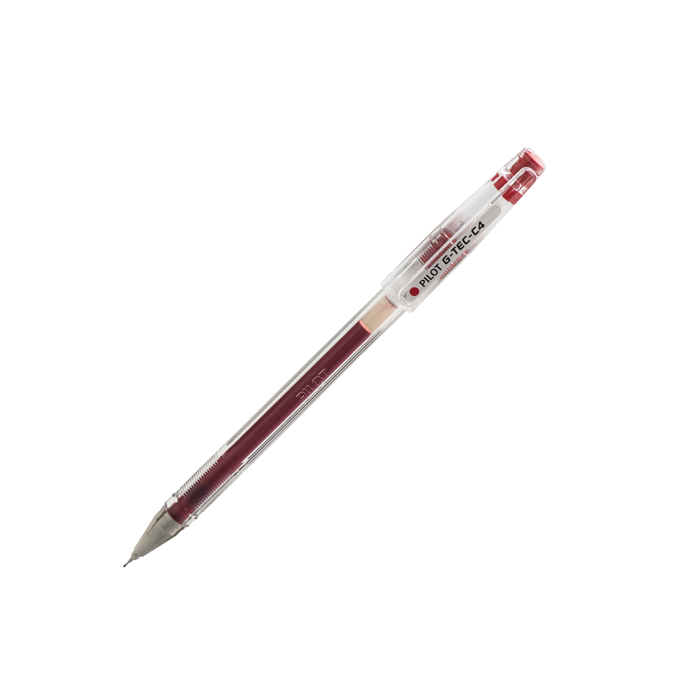 BOLIGRAFO PILOT BL-GC4 GEL 0.4MM G-TEC ROJO