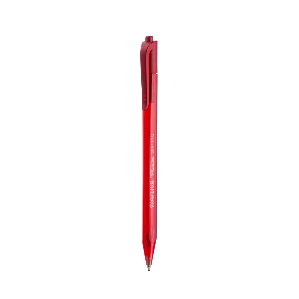 BOLIGRAFO PAPER MATE KILOMETRICO 300 RETRACTIL ROJO 1.0 M UNIDAD