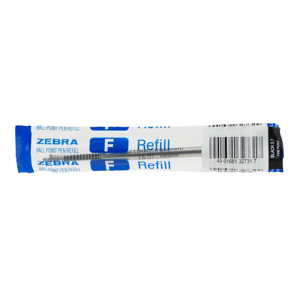 REPUESTO BOLIGRAFO ZEBRA F-301 NEGRO 7MM