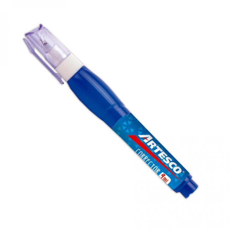 CORRECTOR ARTESCO 05521013 TIPO PLUMA SECADO RAPIDO 9 ML BLANCO