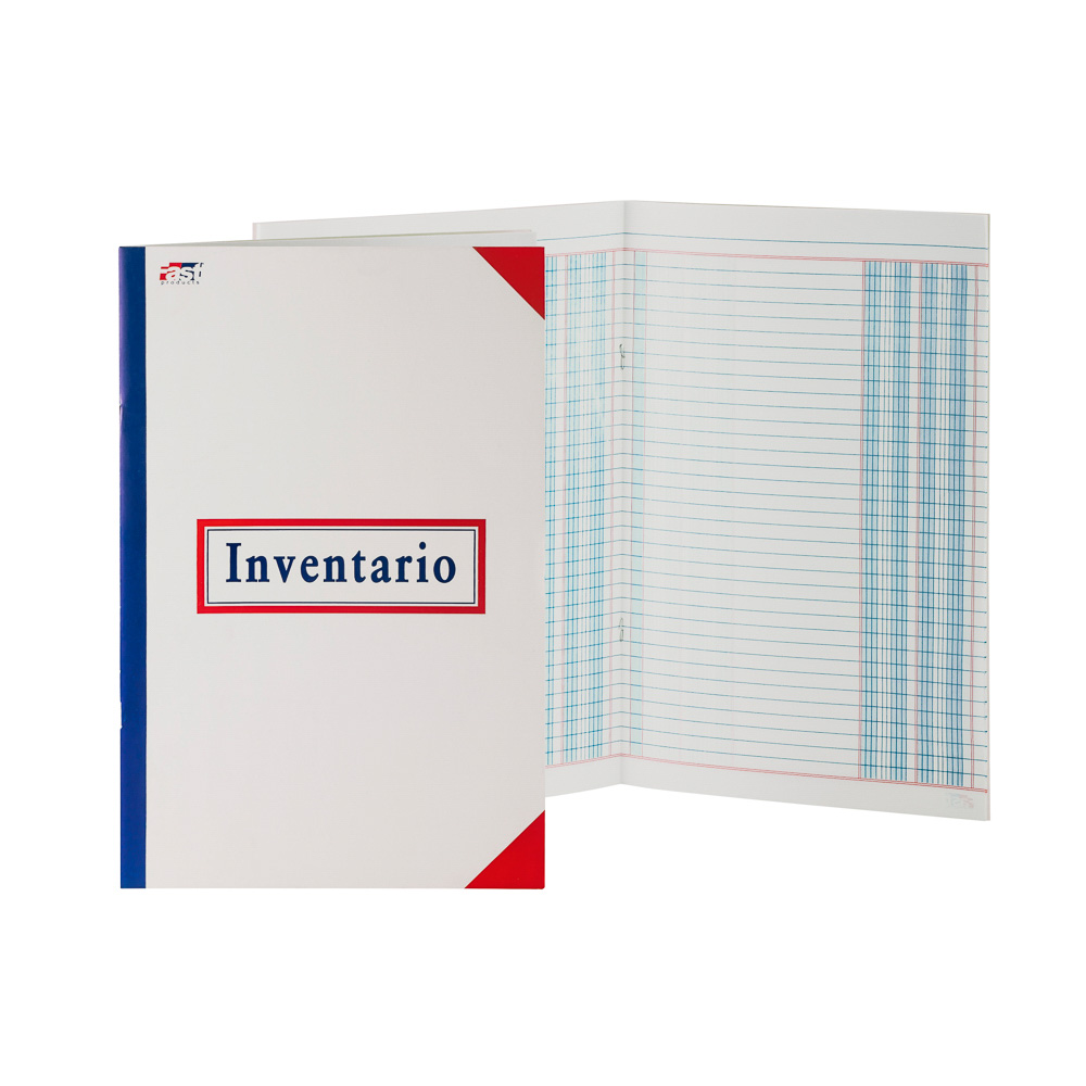 CUADERNO PRACTICA CONTABILIDAD FAST INVENTARIO 20 HOJAS DE 2 COLUMNAS (24)