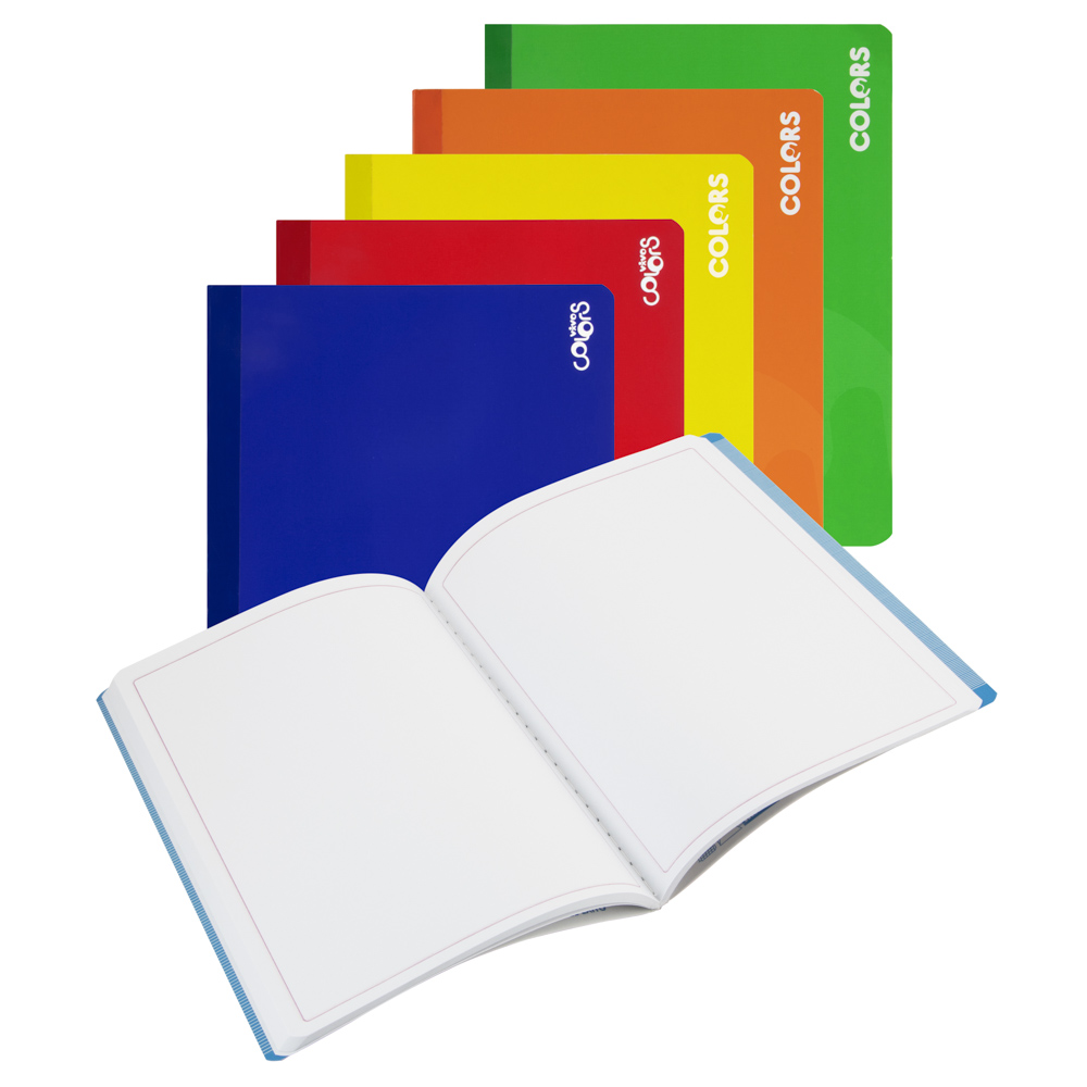 CUADERNO COSIDO VIVO 100H GRANDE 239988 LISO 