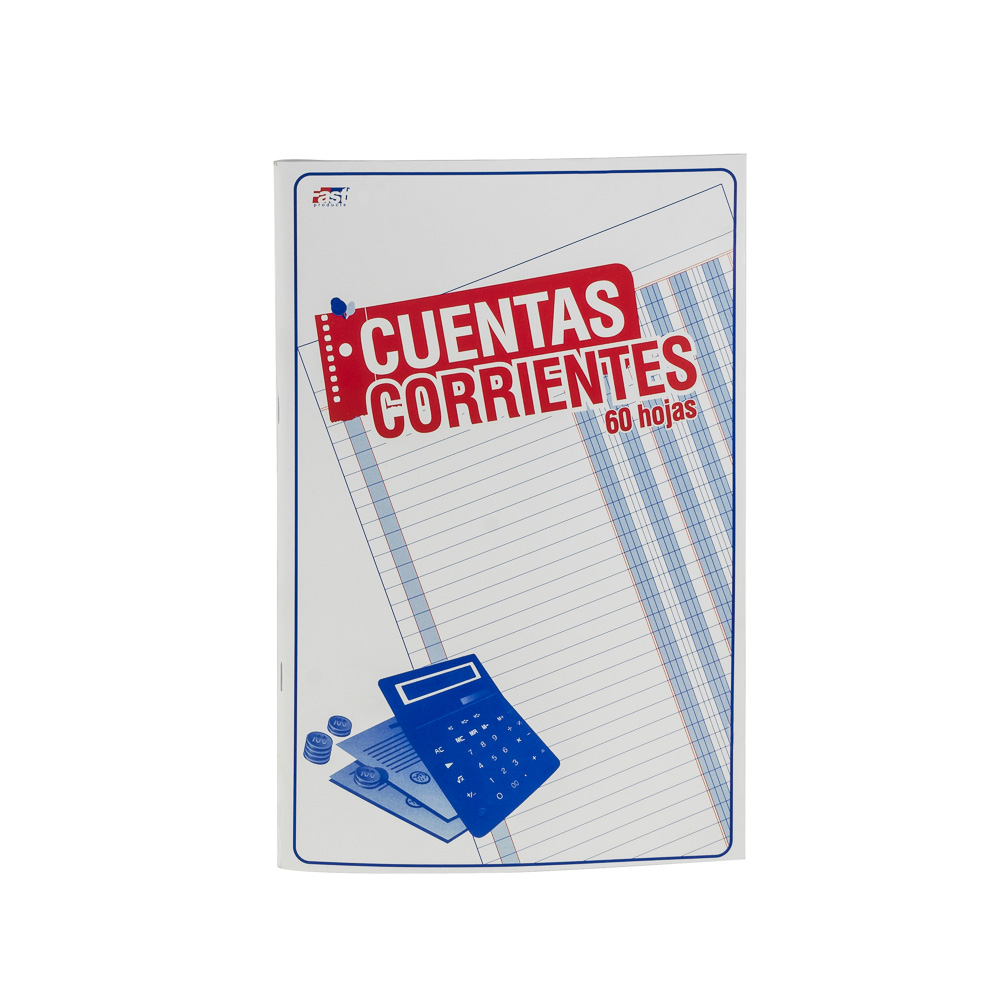 CUADERNO P/CUENTAS CORRIENTES  (3 COL.) 60H. 