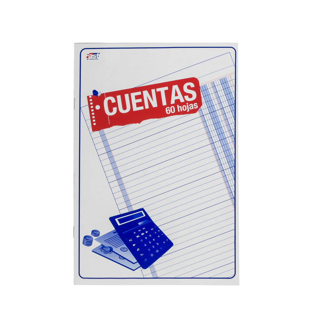 CUADERNO P/CUENTAS CORRIENTES. (2 COL.) 60H. 