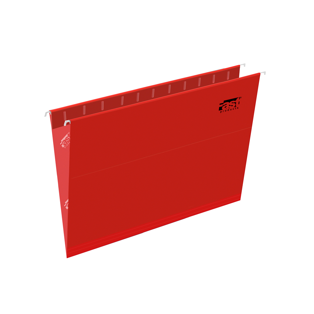 FOLDER COLGANTE FAST CX25 OFICIO 3368 ROJO 