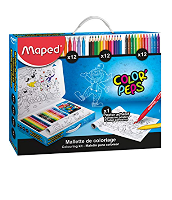 MALETA PARA COLOREAR MAPED 897420 COLOR`PEPS, VARIOS