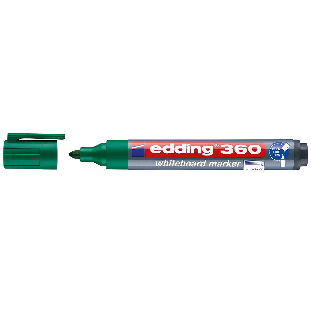 MARCADOR EDDING PIZARRA 360 REDONDO VERDE