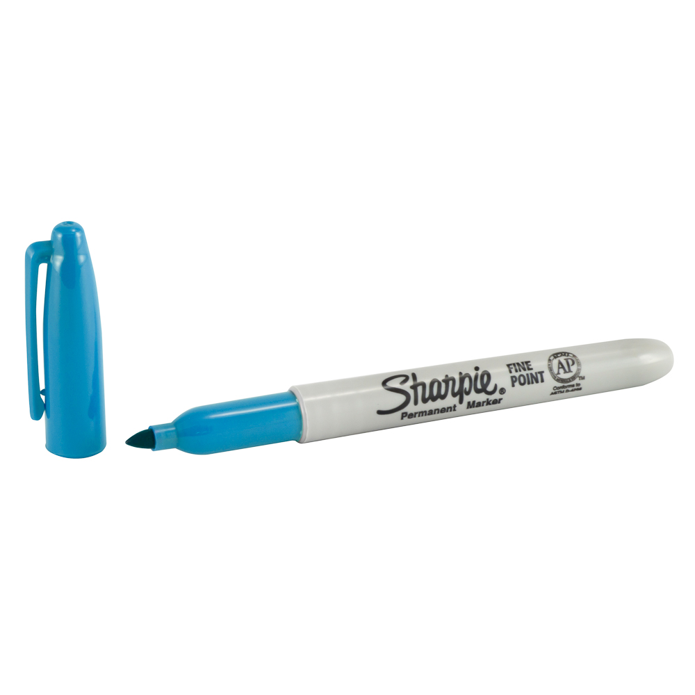 MARCADOR PERMANENTE SHARPIE P/FINA 30133 TURQUESA