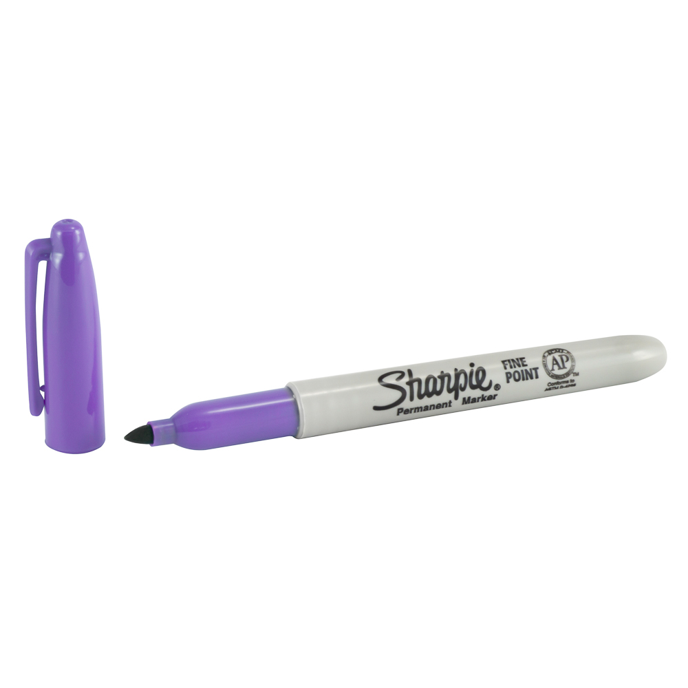 MARCADOR PERMANENTE SHARPIE P/FINA 32081 LILA