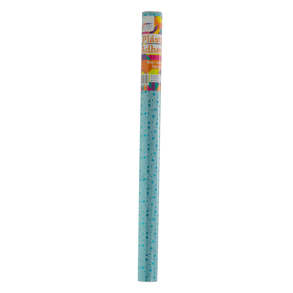 PLASTICO ADHESIVO FAST 5039 ROLLO 45CMX3MM STAR CELESTE