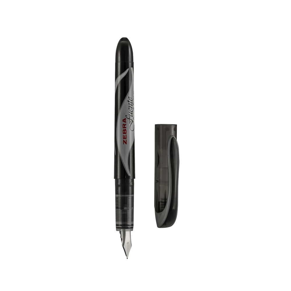 PLUMA FUENTE ZEBRA 9001-00 DESECHABLE NEGRO