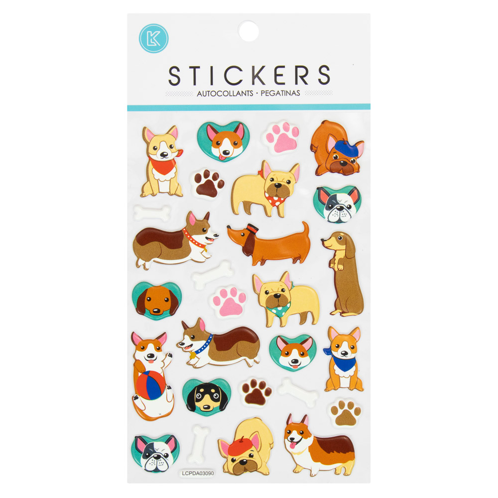 STICKERS LK LCPDA03090 PERRITOS