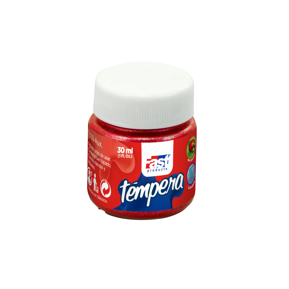 TEMPERA FAST 30ML METALICA 223 VERDE PINO METALICO