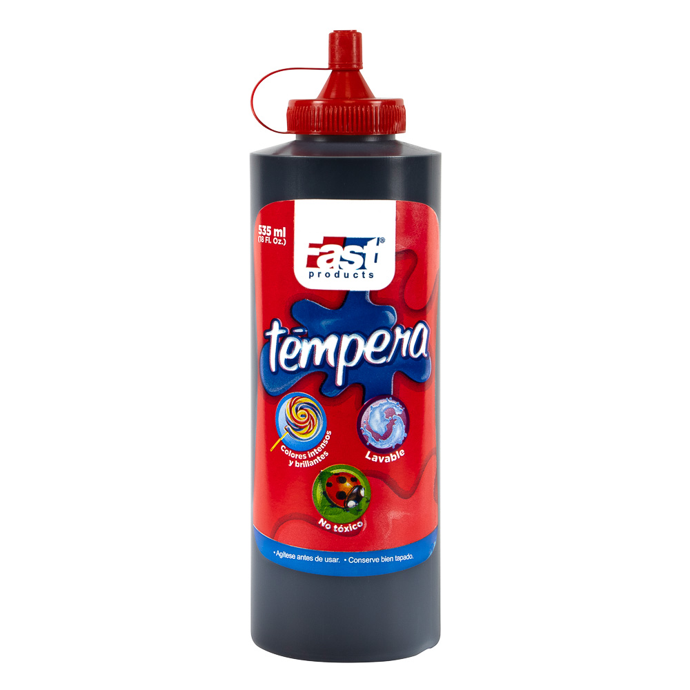 TEMPERA FAST 535ML 28 NEGRO