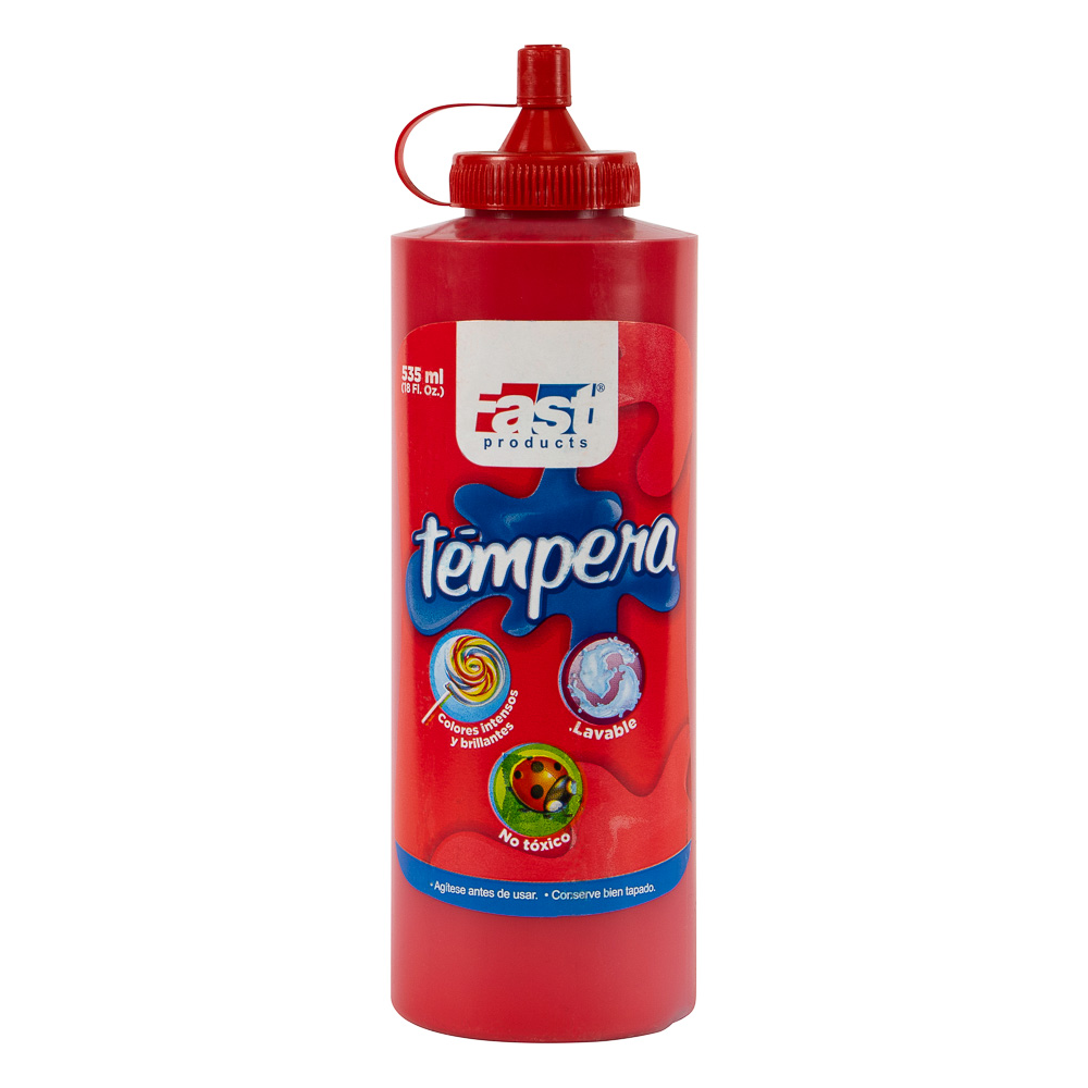 TEMPERA FAST 535ML 14 ROJO DICIEMBRE