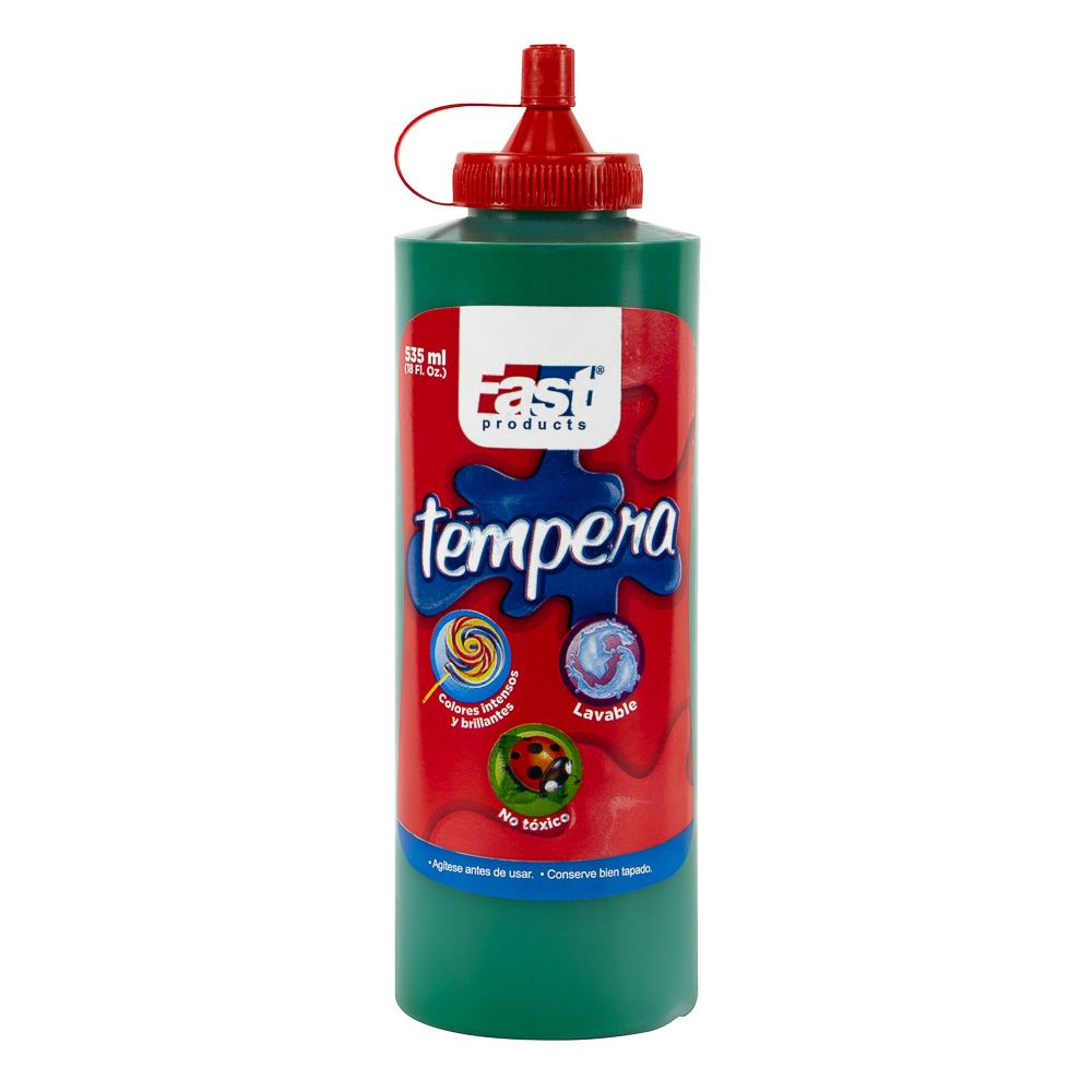 TEMPERA FAST 535ML VERDE BRILLANTE 