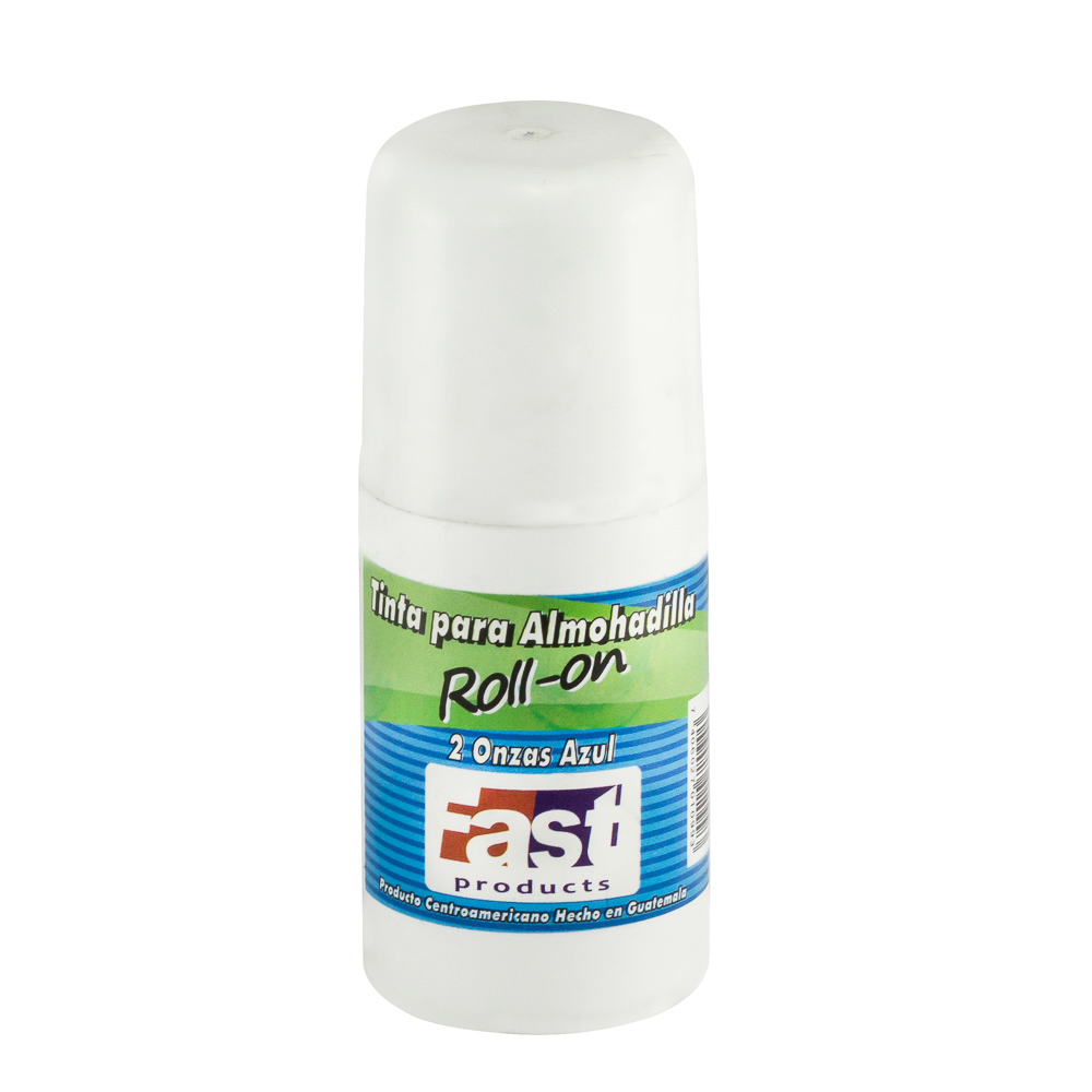 TINTA PARA ALMOHADILLA FAST ROLL ON 2 ONZAS AZUL (12X12)