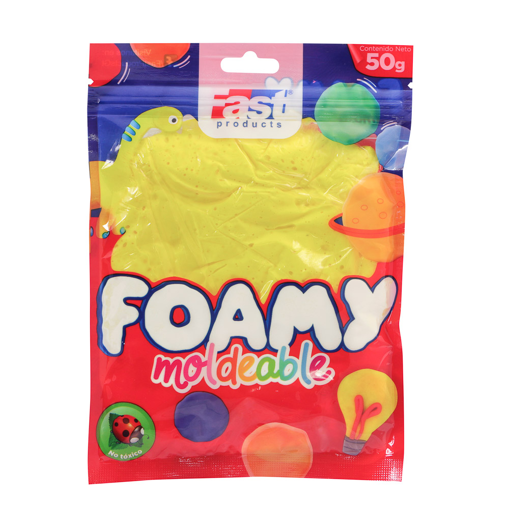 FOAMY MOLDEABLE FAST 50GRS AMARILLO 