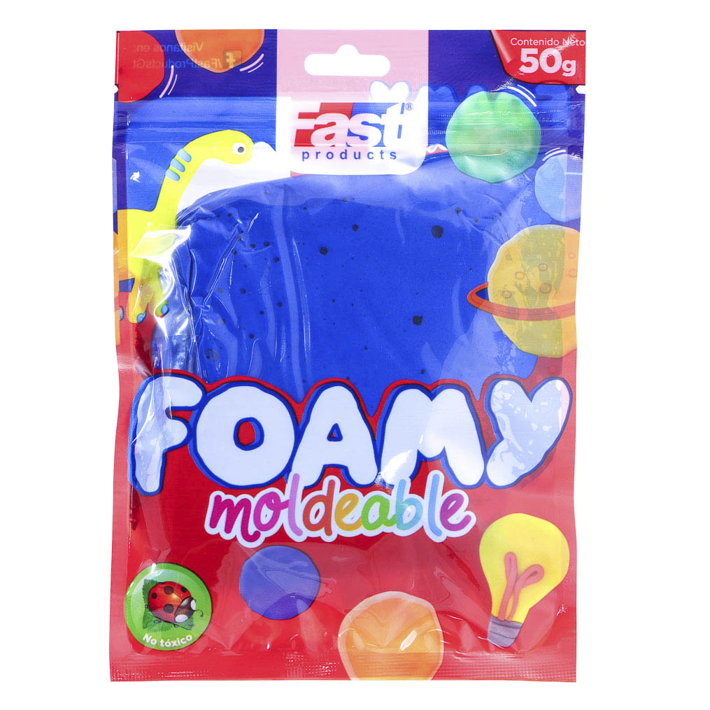 FOAMY MOLDEABLE FAST 50GRS AZUL