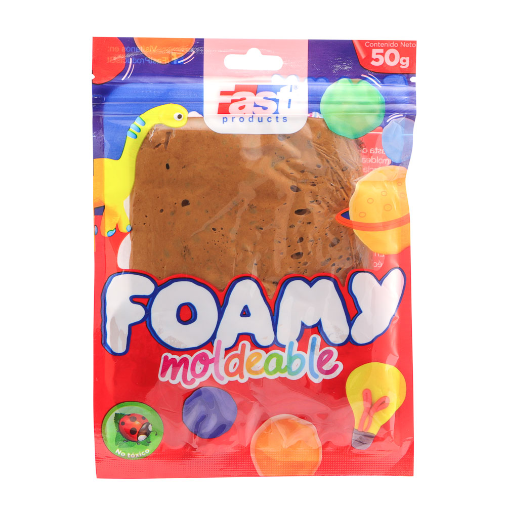 FOAMY MOLDEABLE FAST 50GRS CAFÉ CLARO