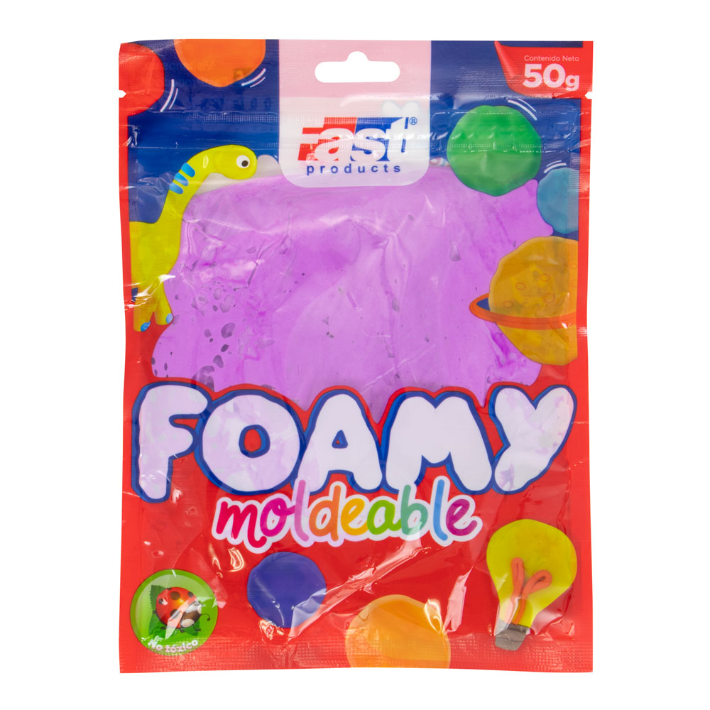 FOAMY MOLDEABLE FAST 50GRS LILA 