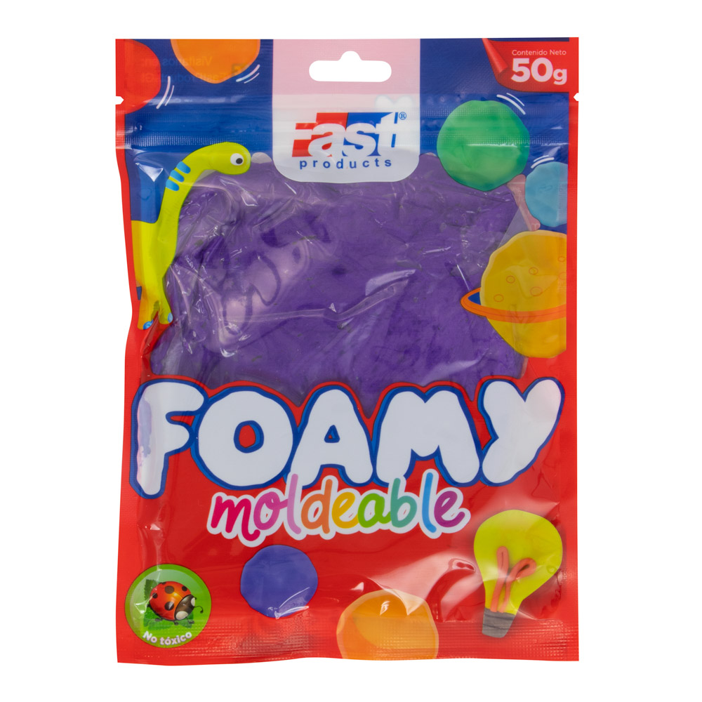 FOAMY MOLDEABLE FAST 50GRS MORADO 