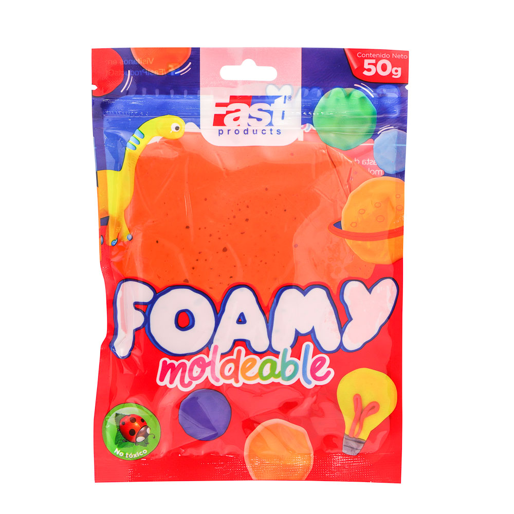 FOAMY MOLDEABLE FAST 50GRS NARANJA