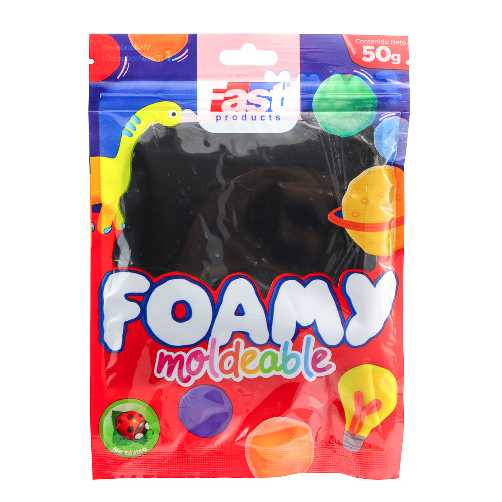 FOAMY MOLDEABLE FAST 50GRS NEGRO