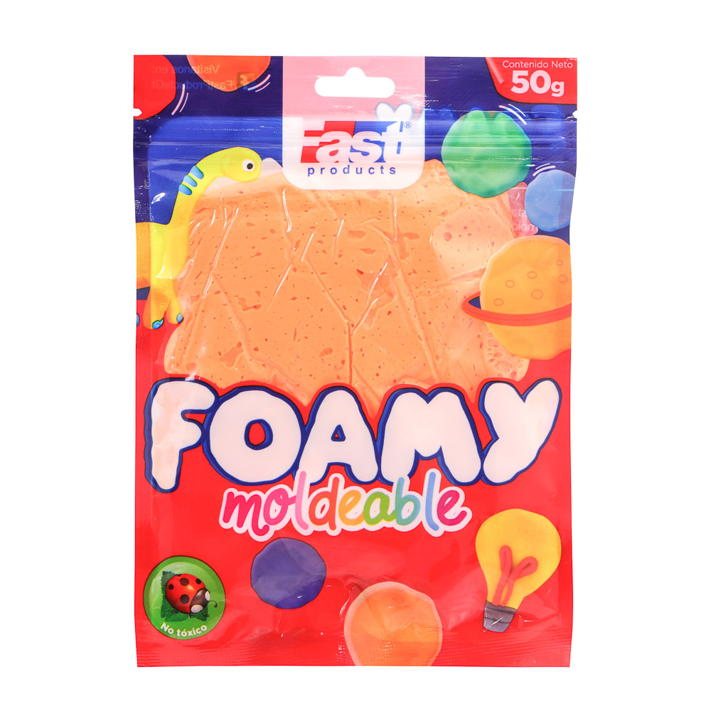 FOAMY MOLDEABLE FAST 50GRS PEACH