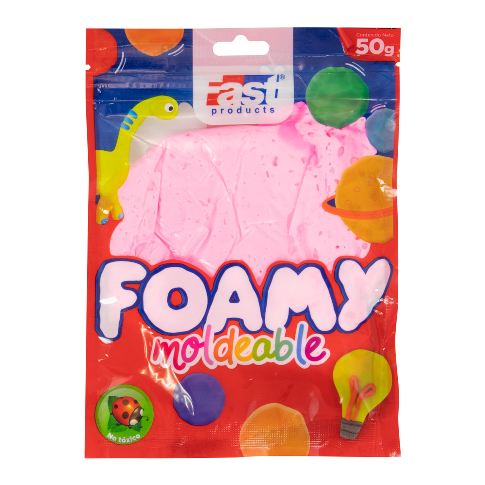 FOAMY MOLDEABLE FAST 50GRS ROSADO 