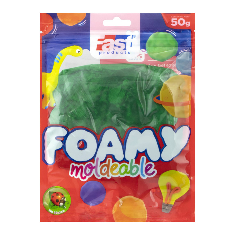 FOAMY MOLDEABLE FAST 50GRS VERDE