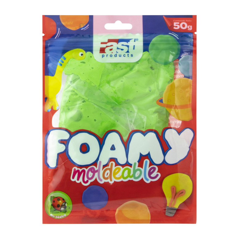 FOAMY MOLDEABLE FAST 50GRS VERDE CLARO