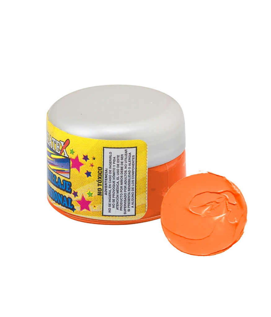 MAQUILLAJE CREATEX 20ML NARANJA 